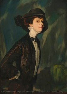 Mrs. Philip Lydig — Ignacio Zuloaga Y Zabala