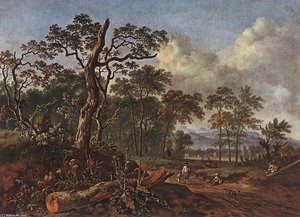 Road beside the Forest