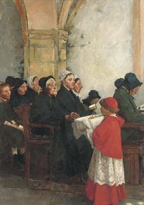 Consecrated Bread — Pascal-adolphe-jean Dagnan-bouveret