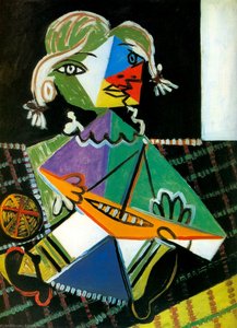 Girl With A Boat — Pablo Picasso