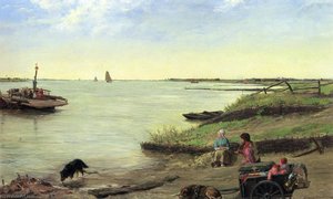 The Dutch Ferry Crossing — James Clarke Hook