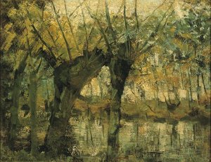 Willow Grove. Impression Of Light And Shadow — Piet Mondrian