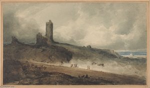 Aberystwyth Castle — John Sell Cotman, Romanticism
