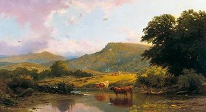 Scene on the River Conwy, Betws-y-Coed