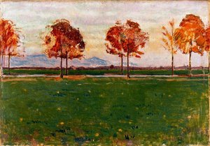 Autumn Landscape Near Solothurn — Ferdinand Hodler