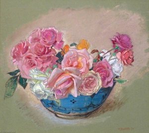Study Of Roses — William Shackleton