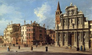 Santa Maria Zobenigo — Canaletto, Rococo