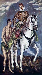 St. Martin And The Beggar — El Greco