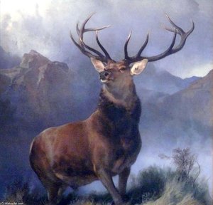 The Monarch Of The Glen — Sir Edwin Henry Landseer, Romanticism