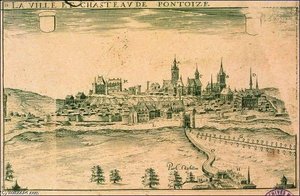 La Ville Et Le Chasteau De Pontoiz