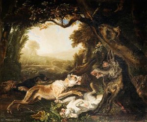 A boar hunt