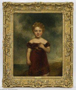 Portrait Of Young Girl — George Henry Harlow