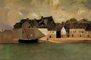 Breton Port — Odilon Redon