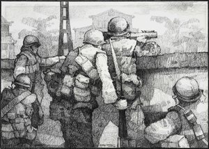 Wounded — Sergeant Henry C. Casselli, Jr. Usmc