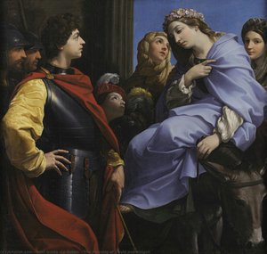 The Meeting Of David And Abigail — Reni Guido (le Guide)