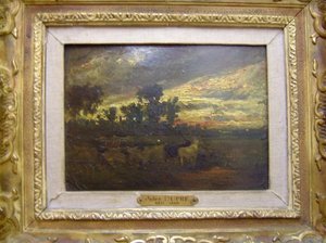 Troupeau Au Crépuscule — Jules Dupré