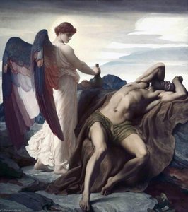 Elijah In The Desert — Sir Frederic Lord Leighton