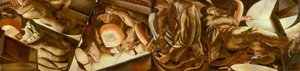 Shipbuilding On The Clyde Welders (right) — Sir Stanley Spencer