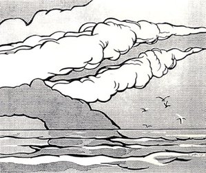 Gullscape — Roy Lichtenstein