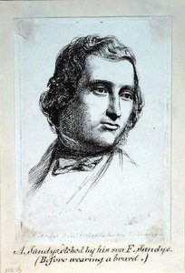 Portrait Of Anthony Sandys — Anthony Frederick Augustus Sandys