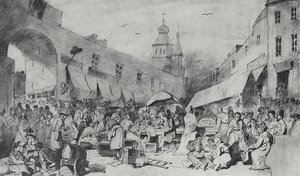 The Market In Moscow — Vasily Grigoryevich Perov