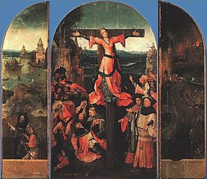 St. Liberata Triptych — Hieronymus Bosch, Early Netherlandish Painting