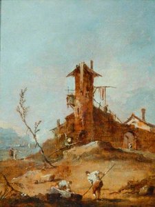 Capriccio — Francesco Lazzaro Guardi