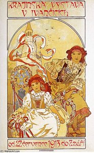Untitled (3079) — Alphonse Mucha, Art Nouveau