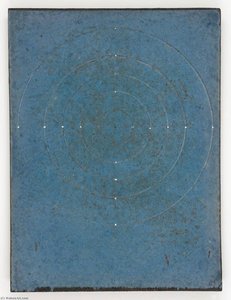 Untitled (manila Paper Stained Blue) — Joseph Cornell