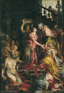 The Visitation To St. Elizabeth — Cristofano Gherardi