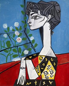 Jacqueline With Flowers — Pablo Picasso