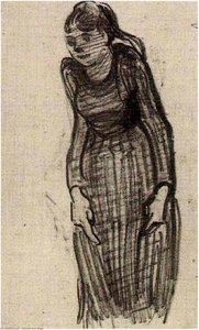 Woman Standing — Vincent Willem Van Gogh, Post-impressionism