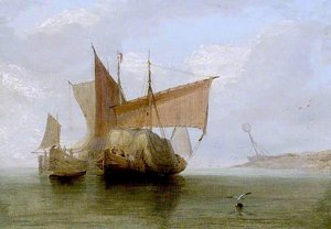 Hay Barges on the Medway
