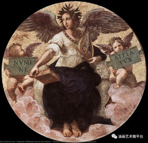 Poetry (ceiling Tondo) (stanza Della Segnatura) — Raphael