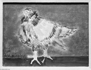 Ruffled Pigeon — Milton Avery