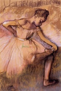 Pink Dancer — Edgar Degas