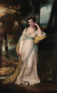 Portrait Of Mrs. Henry Maxwell — George Romney