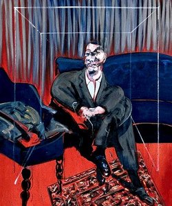 Seated Figure, 1961 — Francis Bacon