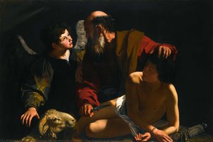 The Sacrifice Of Isaac — Caravaggio, Baroque Dramatic Intensity