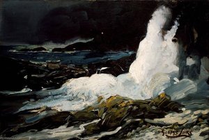Great Waves (coast Of Maine) — George Benjamin Luks