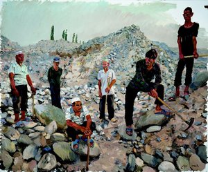 East — Liu Xiaodong, Contemporary Realism