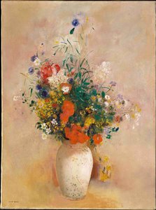 Vase Of Flowers (10) — Odilon Redon, Symbolist Movement
