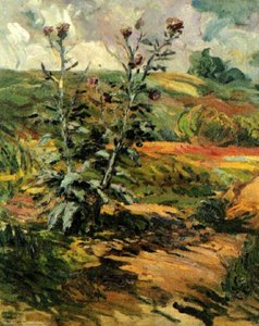 Two Thistles — Vincent Willem Van Gogh