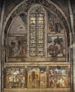 Frescoes In The Second Bay Of The Nave — Giotto Di Bondone, Proto-renaissance