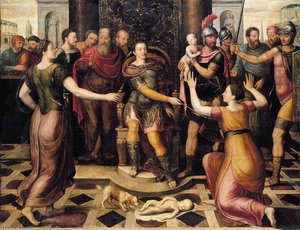 The Judgement Of Solomon — Antoon Claeissens