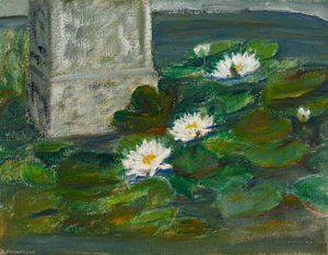 Waterlilies (recto)