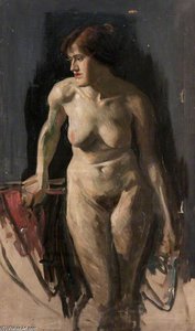 Standing Nude — Maurice William Greiffenhagen