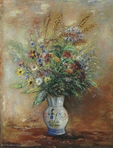 Flowers, (1945) — Reuven Rubin