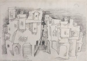 Untitled — M.f. Husain