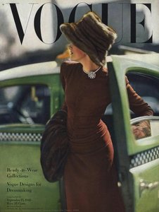 Vogue Magazine Cover - 1959 — Constantin Joffé, Mid-century Modern